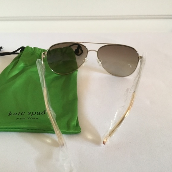 NWT Kate Spade Emmaline Sunglasses Aviator Sunglasses - Picture 7 of 7